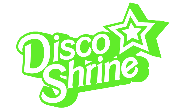 Disco Shrine star sticker artwork